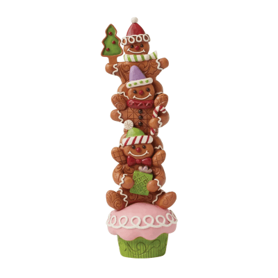 Jim Shore | Gingerbread Christmas Stacked Figurine