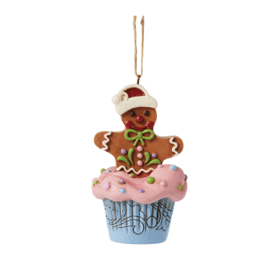Jim Shore | Gingerbread Cupcake Ornament