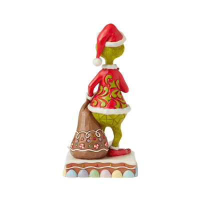 Jim Shore | Grinch Eating Gingerbread Figurine