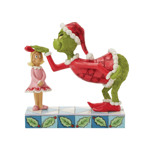 Jim Shore | Grinch Patting Cindy Lou's Head Figurine