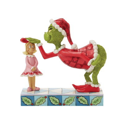Jim Shore | Grinch Patting Cindy Lou's Head Figurine