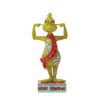 Jim Shore | Grinch Plugging His Ears Figurine
