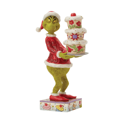 Jim Shore | Grinch with Grinchy Cake Figurine