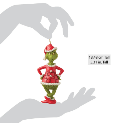 Jim Shore | Grinch with Hands on Hips Ornament