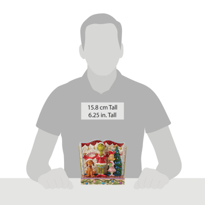 Jim Shore | Grinch with Max and Cindy Lou Figurine