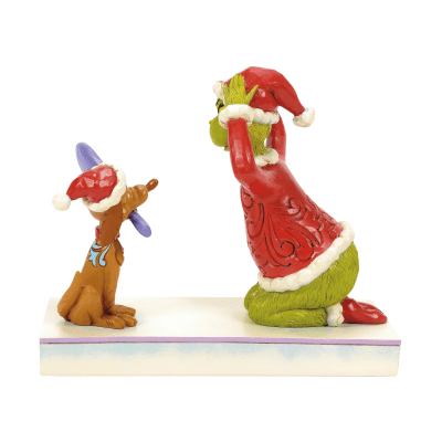 Jim Shore | Max Holding Mirror for Grinch Figurine