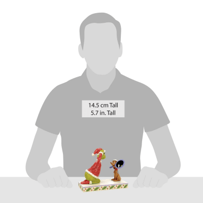 Jim Shore | Max Holding Mirror for Grinch Figurine