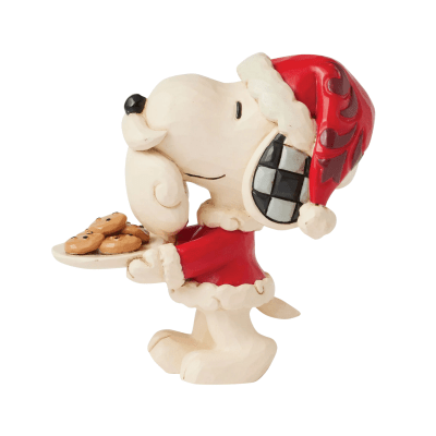 Jim Shore | Peanuts® Santa Snoopy Mini Figurine