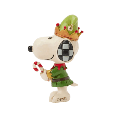 Jim Shore | Peanuts® Snoopy Christmas Elf Mini Figurine