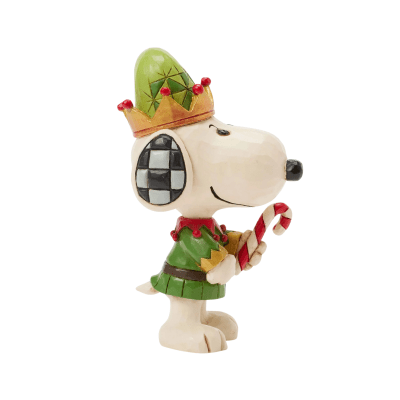 Jim Shore | Peanuts® Snoopy Christmas Elf Mini Figurine