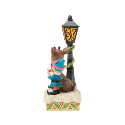 Jim Shore | Rudolph the Red-Nosed Reindeer 'Rudolph and Elves Caroling' Figurine