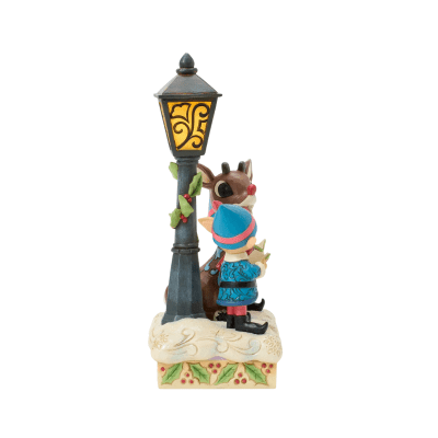 Jim Shore | Rudolph the Red-Nosed Reindeer 'Rudolph and Elves Caroling' Figurine