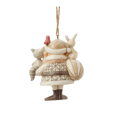 Jim Shore | Rudolph the Red-Nosed Reindeer 'Woodland Santa with Animals' Ornament