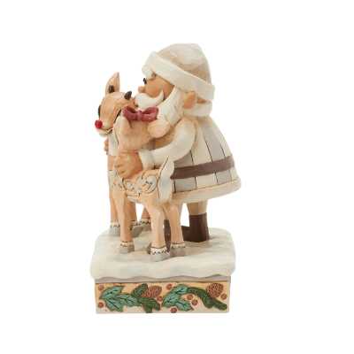 Jim Shore | Rudolph the Red-Nosed Reindeer 'Woodland Santa with Reindeers' Figurine