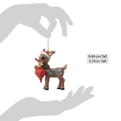 Jim Shore | Rudolph the Red-Nosed Reindeer 2025 Ornament