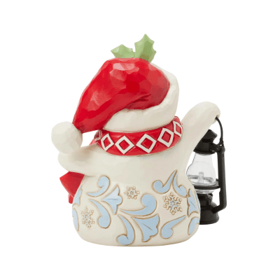 Jim Shore | Snowman Oversized Lantern Pint Figurine