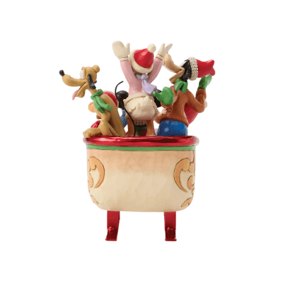 Jim Shore | Disney Mickey & Friends Christmas Sleigh Figurine