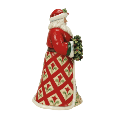 Jim Shore | Christmas at the Lodge Santa Figurine