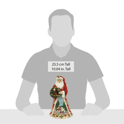 Jim Shore | Christmas at the Lodge Santa Figurine