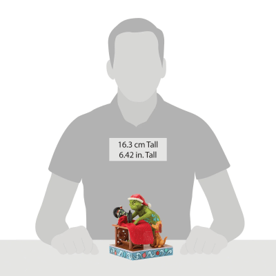 Jim Shore | Grinch Sewing Santa Suit Figurine