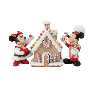Possible Dreams | Disney Minnie & Mickey's Gingerbread House Figurine