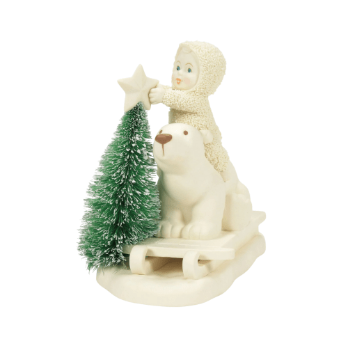 Snowbabies® Polar Bear Lift Figurine