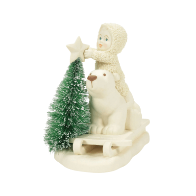 Snowbabies® Polar Bear Lift Figurine