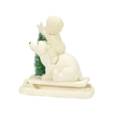 Snowbabies® Polar Bear Lift Figurine