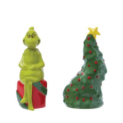 Dr. Seuss™ Grinch™ 'Grinch & Presents' Salt and Pepper Shakers, Set of 2