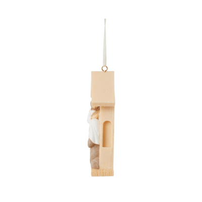 Foundations Nativity Creche Ornament