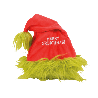 Dr. Seuss™ Grinch™ Santa Hat & Gloves, Set of 2