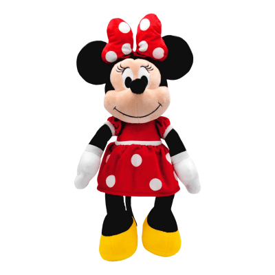 Disney Minnie Mouse Iconic Red Dress Plush