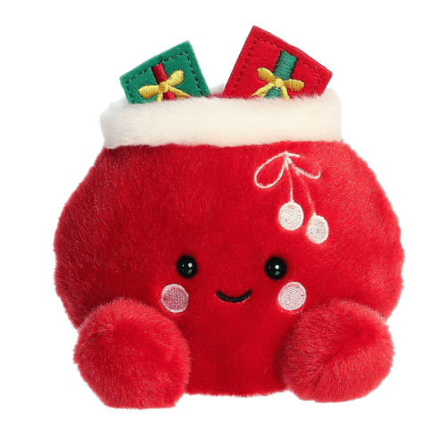 Palm Pals™ Velvet Santa Bag™ Plush