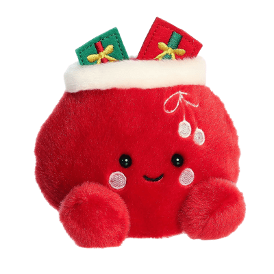 Palm Pals™ Velvet Santa Bag™ Plush