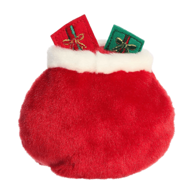 Palm Pals™ Velvet Santa Bag™ Plush