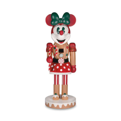 Disney Minnie Mouse Gingerbread Nutcracker Figurine
