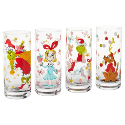 Dr. Seuss's How the Grinch Stole Christmas!™ Drinking Glasses, Set of 4