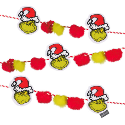 Dr. Seuss's How the Grinch Stole Christmas!™ Fabric Hallmark Garland, 72
