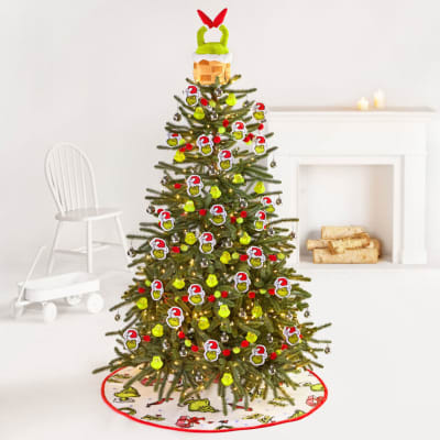 Dr. Seuss's How the Grinch Stole Christmas!™ Fabric Hallmark Tree Skirt, 48
