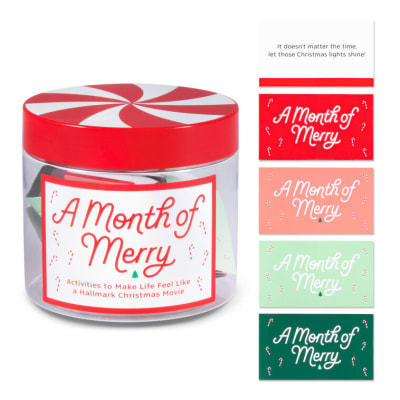 Hallmark Channel A Month of Merry Christmas Activity Jar