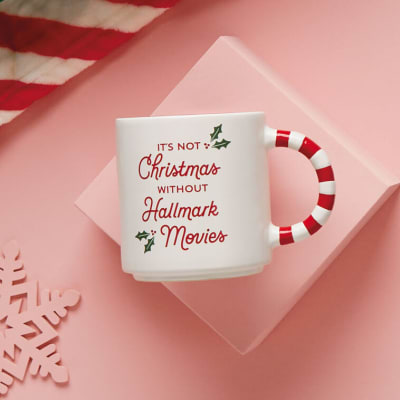 Hallmark Channel It's Not Christmas Without Hallmark Movies Mug