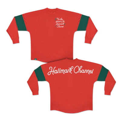 Hallmark Channel Tis the Season Red Spirit Jersey