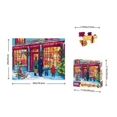 Christmas Toy Shop 1,000-Piece Puzzle