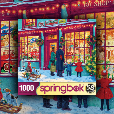 Christmas Toy Shop 1,000-Piece Puzzle
