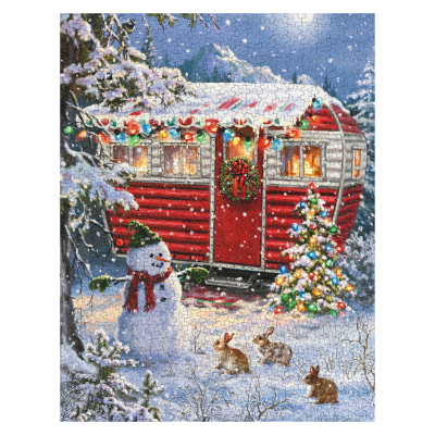 Snowy Retreat 1,000-Piece Puzzle
