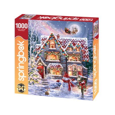 Christmas Eve Cottage 1,000-Piece Puzzle
