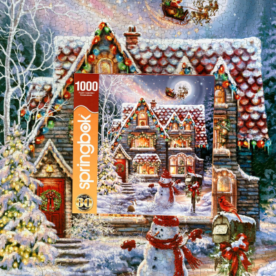 Christmas Eve Cottage 1,000-Piece Puzzle