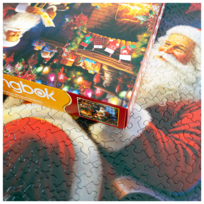Santa's Naughty or Nice List 1,000-Piece Puzzle