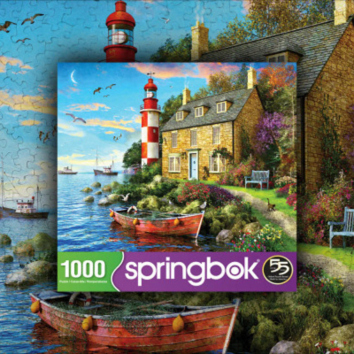 The Cottage Lighthouse 1,000-Piece Puzzle