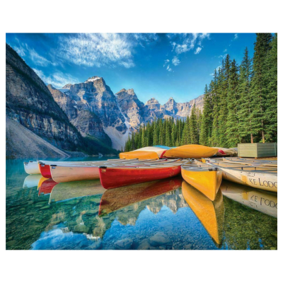 Calm Canoes 1,000-Piece Puzzle